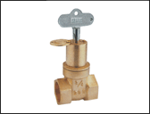 黄铜带锁闸阀