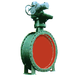 双偏心密闭蝶阀